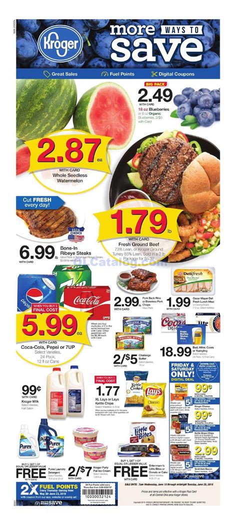 Online grocery pickup lets you order groceries online and pick them up at your <strong>nearest</strong> store. . Kroger weekly ad near me